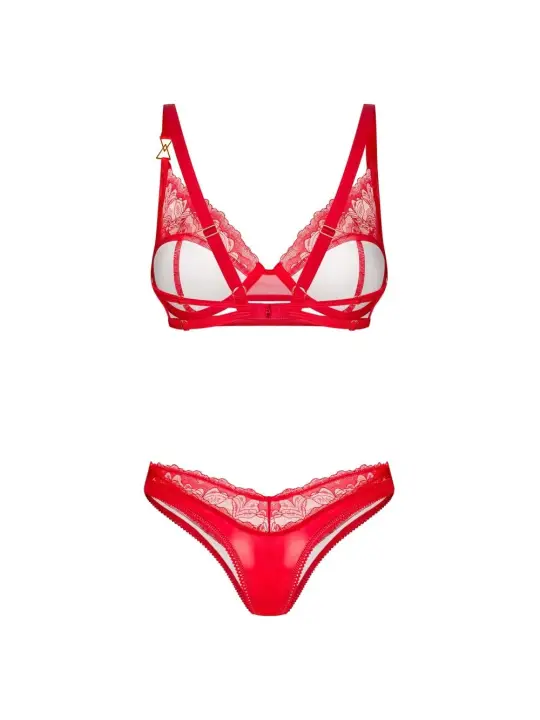 CONJUNTO DE 2 PEÇAS ALIOSA VERMELHO OBSESSIVE CONJUNTO DE 2 PEÇAS ALIOSA VERMELHO OBSESSIVE