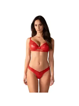 CONJUNTO DE 2 PEÇAS ALIOSA VERMELHO OBSESSIVE