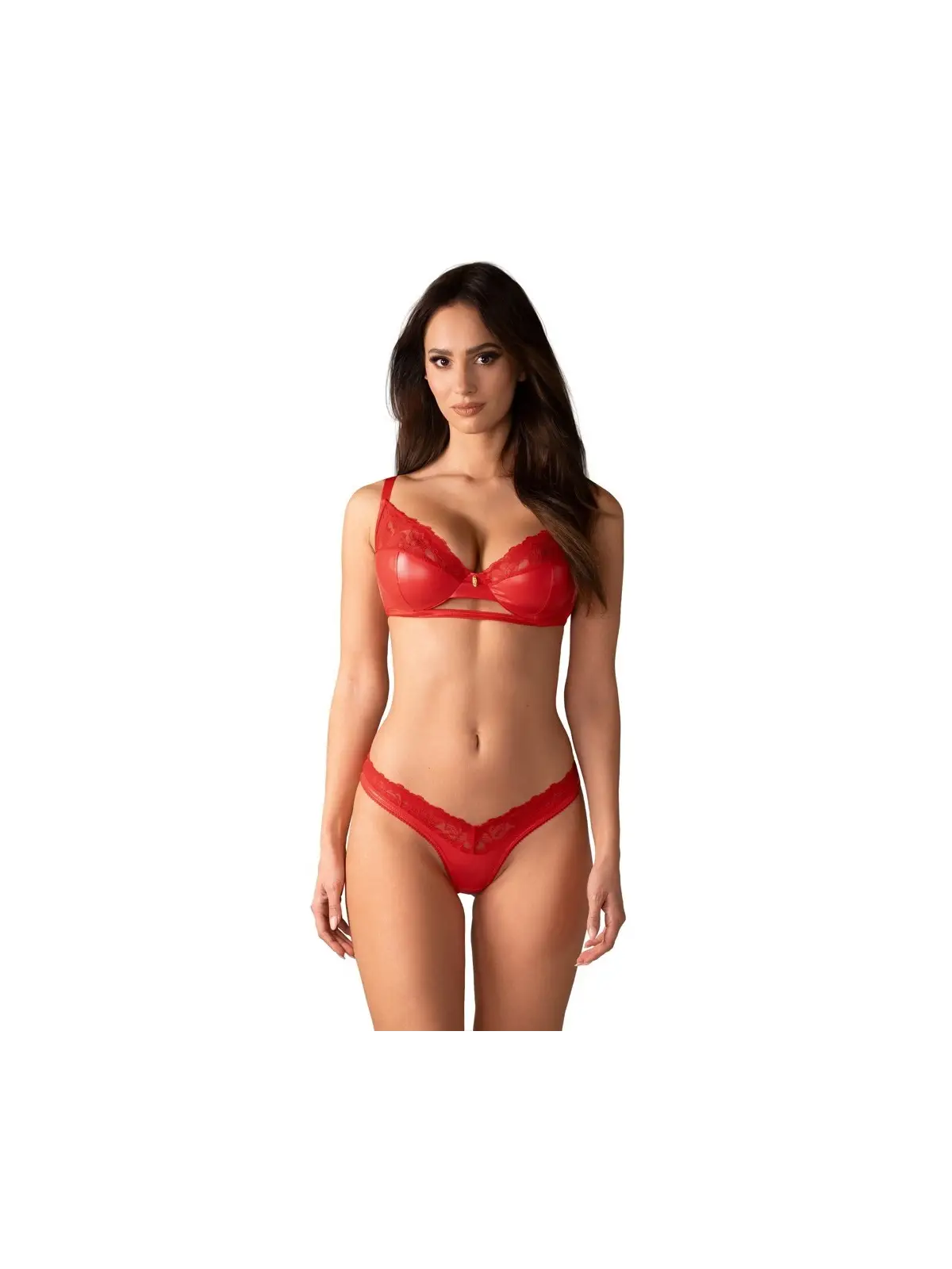 CONJUNTO DE 2 PEÇAS ALIOSA VERMELHO OBSESSIVE