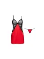 CAMISA DE NOITE E TANGA MARINELA VERMELHO BEAUTY NIGHT FASHION CAMISA DE NOITE E TANGA MARINELA VERMELHO BEAUTY NIGHT FASHION