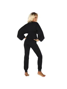 CONJUNTO DE 2 PEÇAS MARGOT PRETO BEAUTY NIGHT FASHION