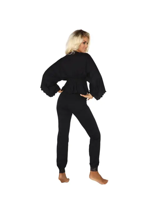 CONJUNTO DE 2 PEÇAS MARGOT PRETO BEAUTY NIGHT FASHION CONJUNTO DE 2 PEÇAS MARGOT PRETO BEAUTY NIGHT FASHION