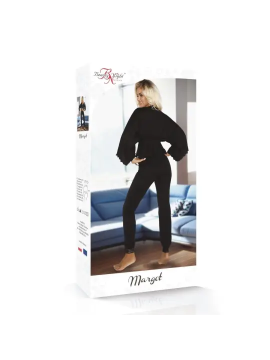 CONJUNTO DE 2 PEÇAS MARGOT PRETO BEAUTY NIGHT FASHION CONJUNTO DE 2 PEÇAS MARGOT PRETO BEAUTY NIGHT FASHION