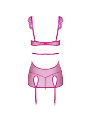 CAMISA DE NOITE E TANGA PEYTON ROXA BEAUTY NIGHT FASHION