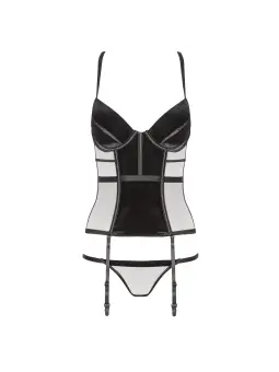 CORPETE E TANGA MONICA PRETO BEAUTY NIGHT FASHION