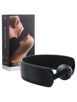 MORDAÇA BRACE BALL GAG PRETA