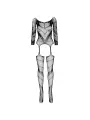 CATSUIT ESMERALDA PRETO BEAUTY NIGHT FASHION