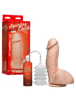 DILDO COM EJACULAÇÃO THE AMAZING SQUIRTING REALISTIC COCK