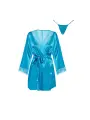 ROBE E TANGA SHERIE TURQUESA BEAUTY NIGHT FASHION ROBE E TANGA SHERIE TURQUESA BEAUTY NIGHT FASHION