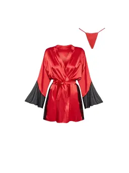 ROBE E TANGA SARA VERMELHO BEAUTY NIGHT FASHION