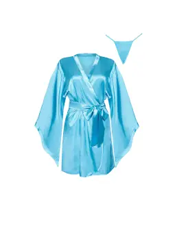 ROBE E TANGA SAMIRA TURQUESA BEAUTY NIGHT FASHION