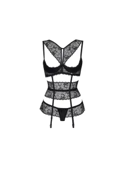 CONJUNTO DE 3 PEÇAS LILLIE PRETO BEAUTY NIGHT FASHION