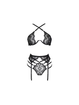 CONJUNTO DE 2 PEÇAS NATASHA PRETO BEAUTY NIGHT FASHION