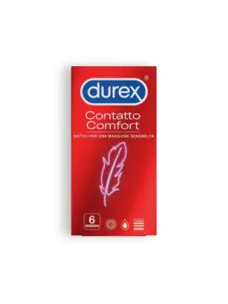 PRESERVATIVOS DUREX CONTATTO COMFORT 6 UNIDADES