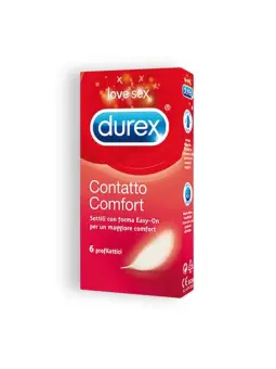 PRESERVATIVOS DUREX CONTATTO COMFORT 6 UNIDADES