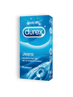 PRESERVATIVOS DUREX JEANS 6 UNIDADES