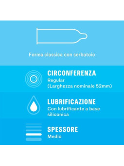 PRESERVATIVOS DUREX SETTEBELLO CLASSICO 6 UNIDADES