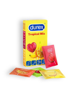 PRESERVATIVOS DUREX TROPICAL 6 UNIDADES
