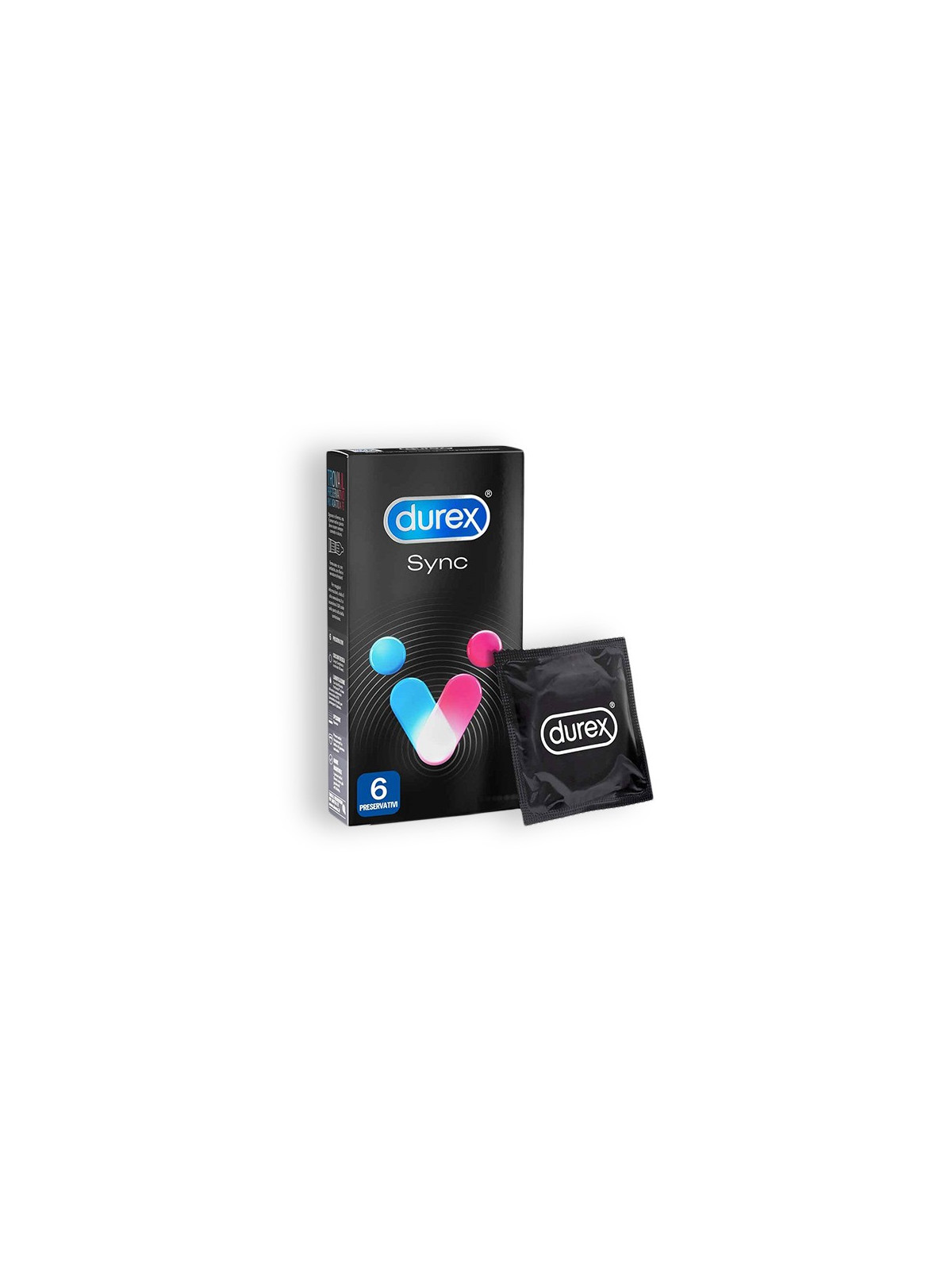 PRESERVATIVOS DUREX SYNC 6 UNIDADES
