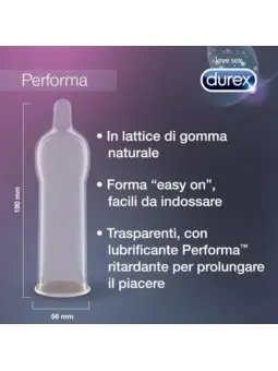 PRESERVATIVOS DUREX PERFORMA 6 UNIDADES