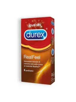 PRESERVATIVOS DUREX REAL FEEL 6 UNIDADES