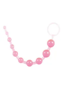TIRA DE PÉROLAS ANAIS THAI BEADS ROSA TOYJOY