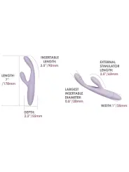 VIBRADOR CICI+ 2 LILÁS SVAKOM