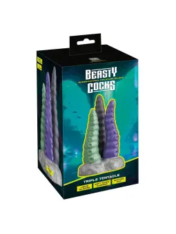 DILDO TRIPLE TENTACLE BEASTY COCKS