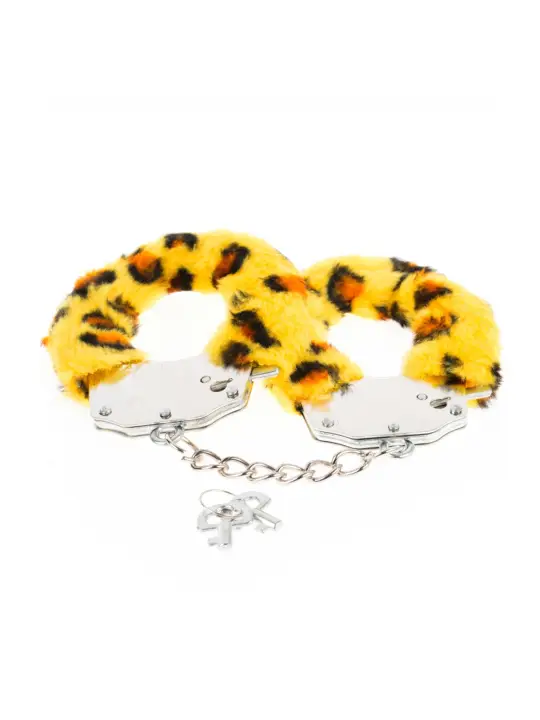 ALGEMAS COM PELÚCIA LEOPARDO ARGUS FETISH ARGUS TOYS