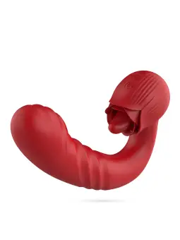 VIBRADOR EM ROSA COM IMPULSO OSIRIA CRUSHIOUS