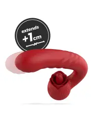 VIBRADOR EM ROSA COM IMPULSO OSIRIA CRUSHIOUS