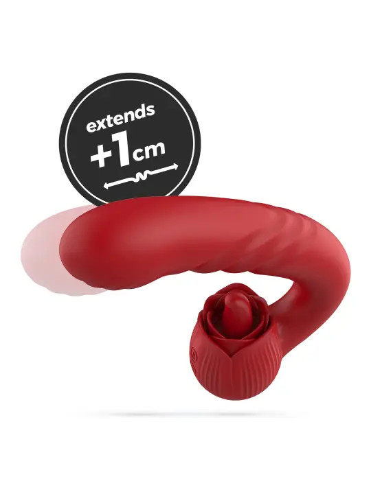 VIBRADOR EM ROSA COM IMPULSO OSIRIA CRUSHIOUS