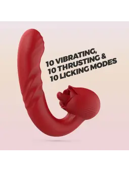 VIBRADOR EM ROSA COM IMPULSO OSIRIA CRUSHIOUS