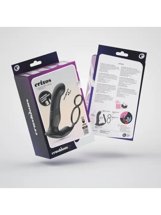 VIBRADOR DE PRÓSTATA COM COMANDO ERIXOS CRUSHIOUS