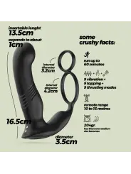 VIBRADOR DE PRÓSTATA COM COMANDO ERIXOS CRUSHIOUS