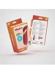 BLINDERS BALA VIBRATÓRIA RECARREGÁVEL CRUSHIOUS VERMELHA