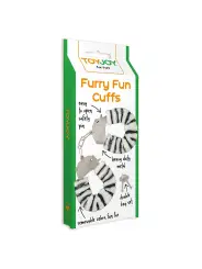 ALGEMAS COM PELÚCIA FURRY FUN ZEBRA TOYJOY