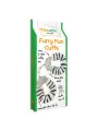 ALGEMAS COM PELÚCIA FURRY FUN ZEBRA TOYJOY