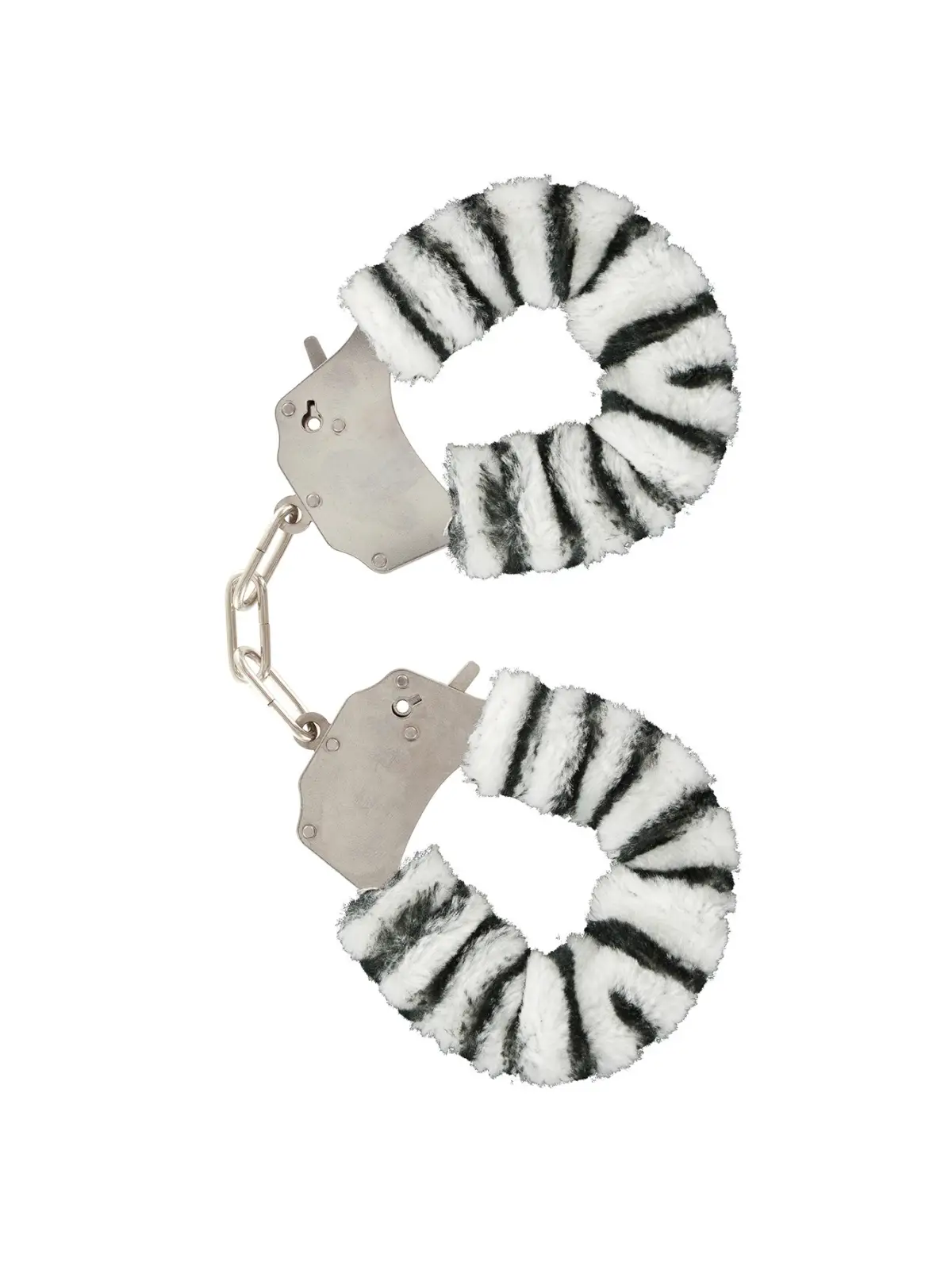 ALGEMAS COM PELÚCIA FURRY FUN ZEBRA TOYJOY