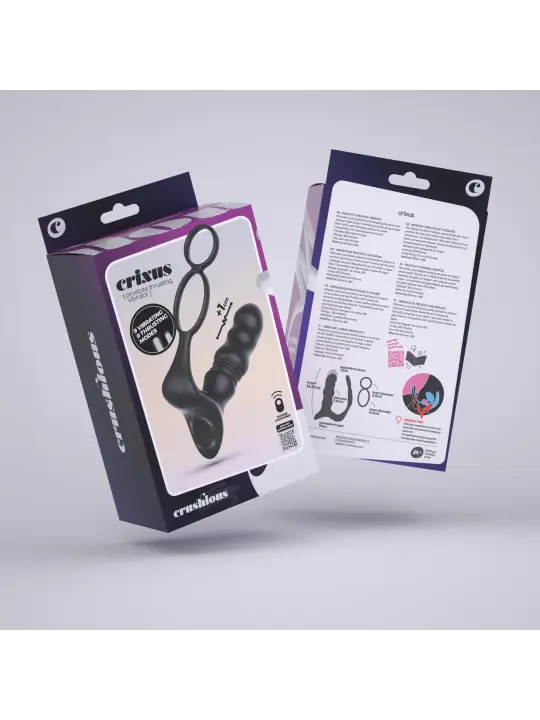 VIBRADOR DE PRÓSTATA COM COMANDO CRIXUS CRUSHIOUS