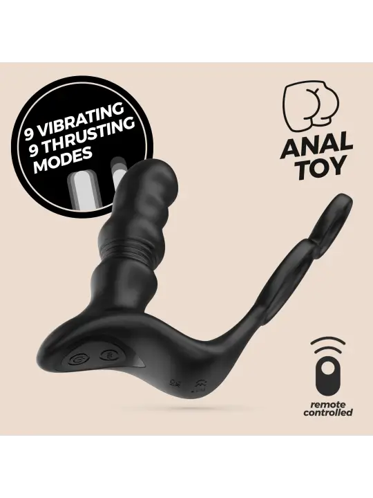 VIBRADOR DE PRÓSTATA COM COMANDO CRIXUS CRUSHIOUS