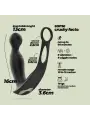 VIBRADOR DE PRÓSTATA COM COMANDO FLAMMA CRUSHIOUS