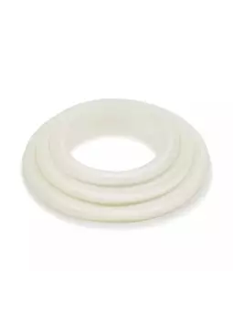 CONJUNTO DE 3 ANÉIS TRI-RINGS TRANSPARENTE CALEXOTICS