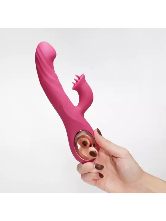 VIBRADOR RABBIT COM TORÇÃO MIRENCA CRUSHIOUS
