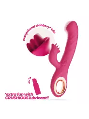 VIBRADOR RABBIT COM TORÇÃO MIRENCA CRUSHIOUS