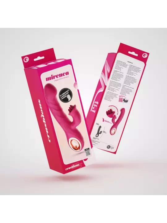 VIBRADOR RABBIT COM TORÇÃO MIRENCA CRUSHIOUS