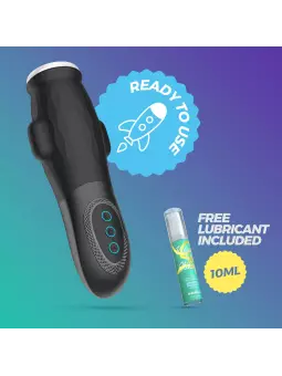 MASTURBADOR COM MANGA AMOVÍVEL, SUCÇÃO E LUBRIFICANTE GRÁTIS GARGANTUA CRUSHIOUS