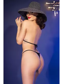 MICRO BIQUÍNI CR-4840 PRETO CHILIROSE