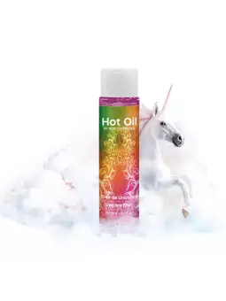 ÓLEO DE MASSAGEM COM EFEITO CALOR ELÍXIR DE UNICÓRNIO HOT OIL NUEI 100ML