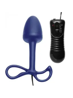 PLUG ANAL COM VIBRAÇÃO E COMANDO ASTRAL QUATTRO 4 SPEED MASTER SERIES 